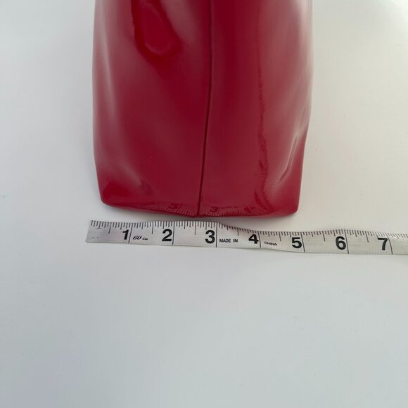 NWT Kate Spade New York Small Evie Veranda Place Patent Leather Tote Bag Red NEW - Picture 7 of 9